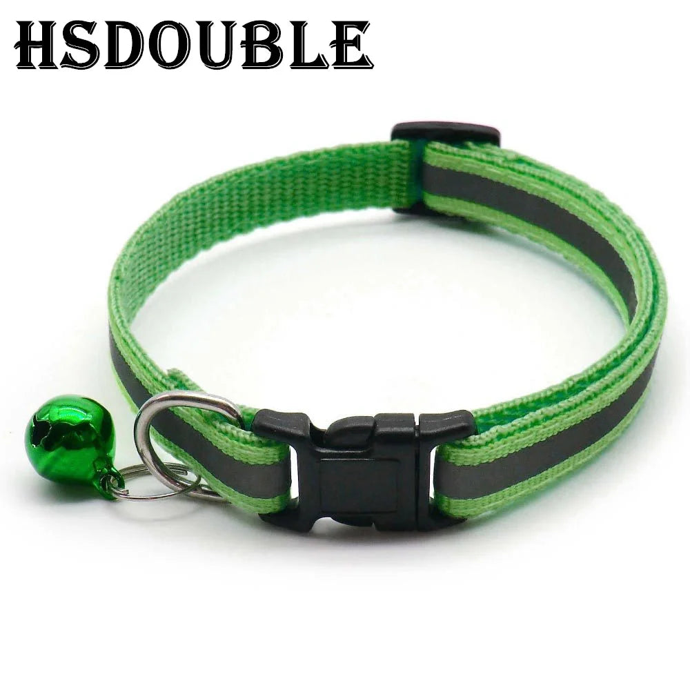 Cat & Small Dog Collars, Reflective, 2Pcs/Pack
