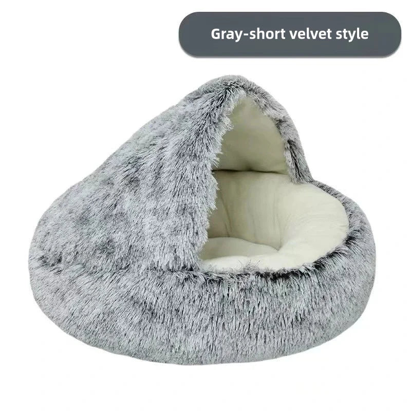 Autumn - Winter Soft Plush Pet Bed