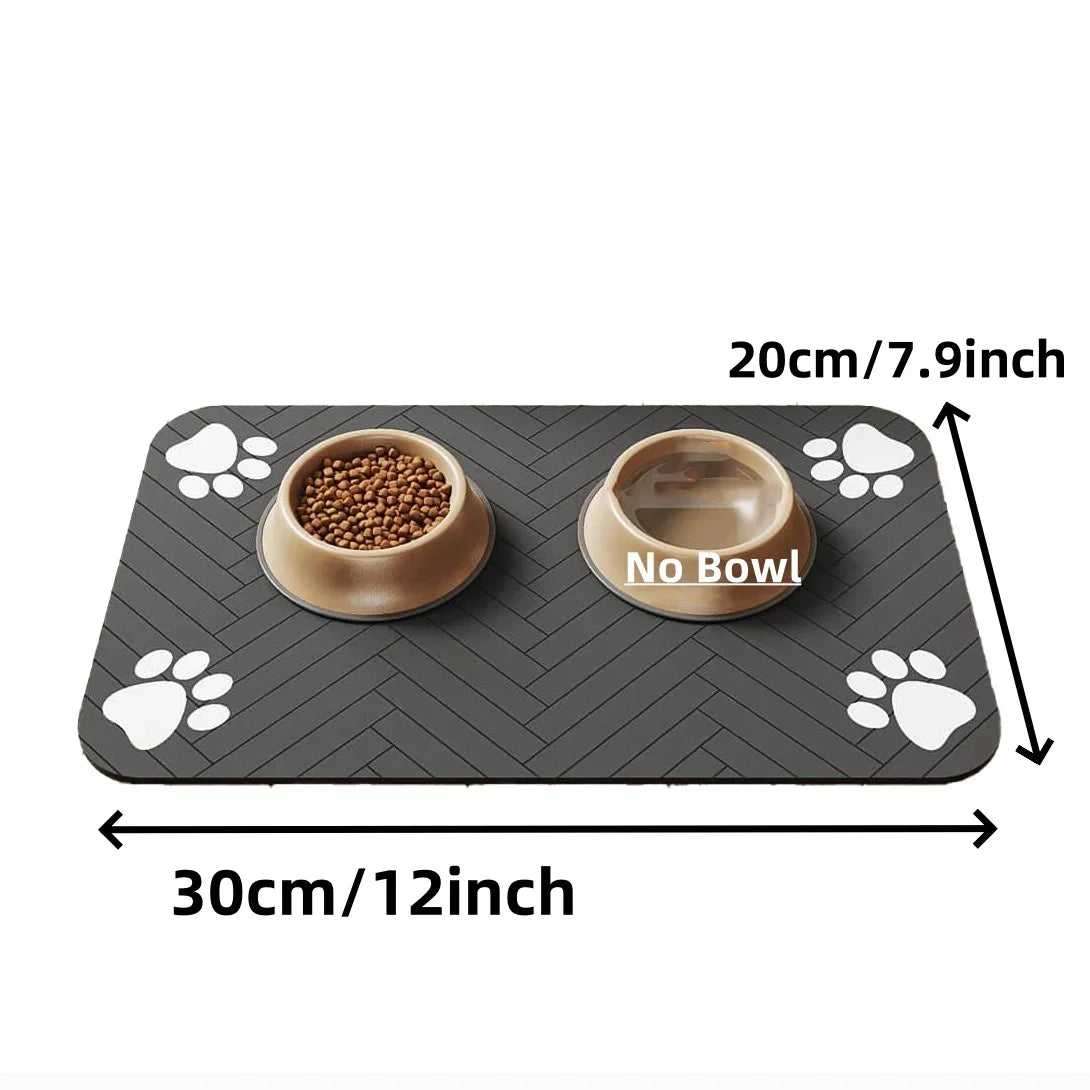 Absorbent, Waterproof Pet Feeding Mat