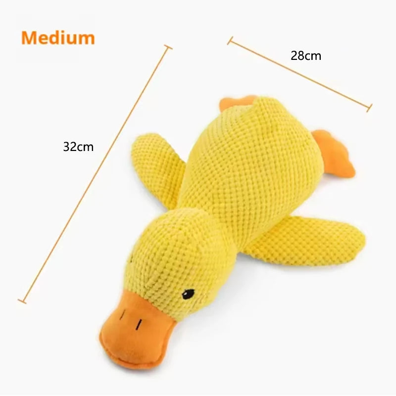 Dog Yellow Duck Toy