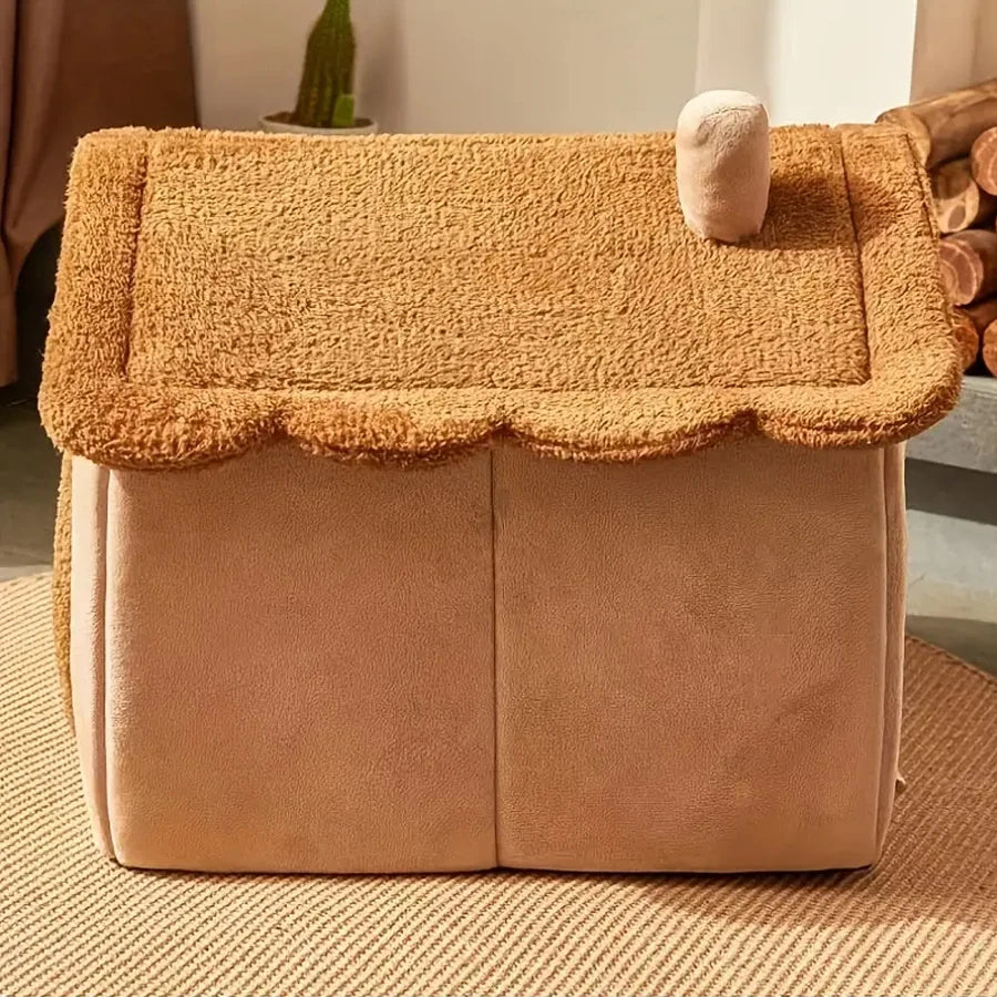 Foldable Cat, Puppy, & Small Dog, House & Bed