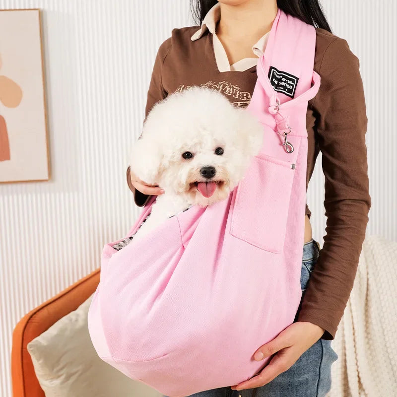 Comfortable Cat, Small Dog, and Pet Crossbody Shoulder Bag.