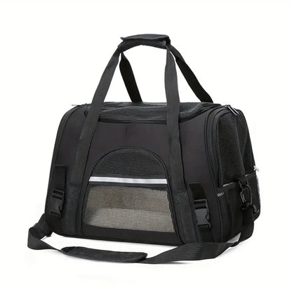 Soft-Sided Pet Carrier for Cats and Small Dogs.