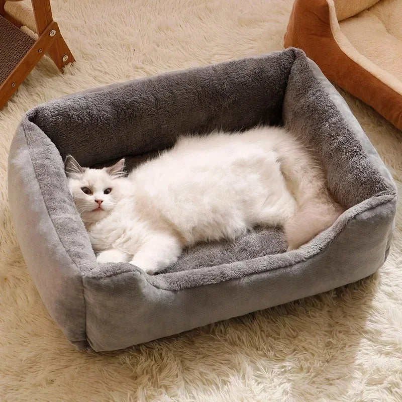 Cat & Small Pet Bed, 80x60 cm