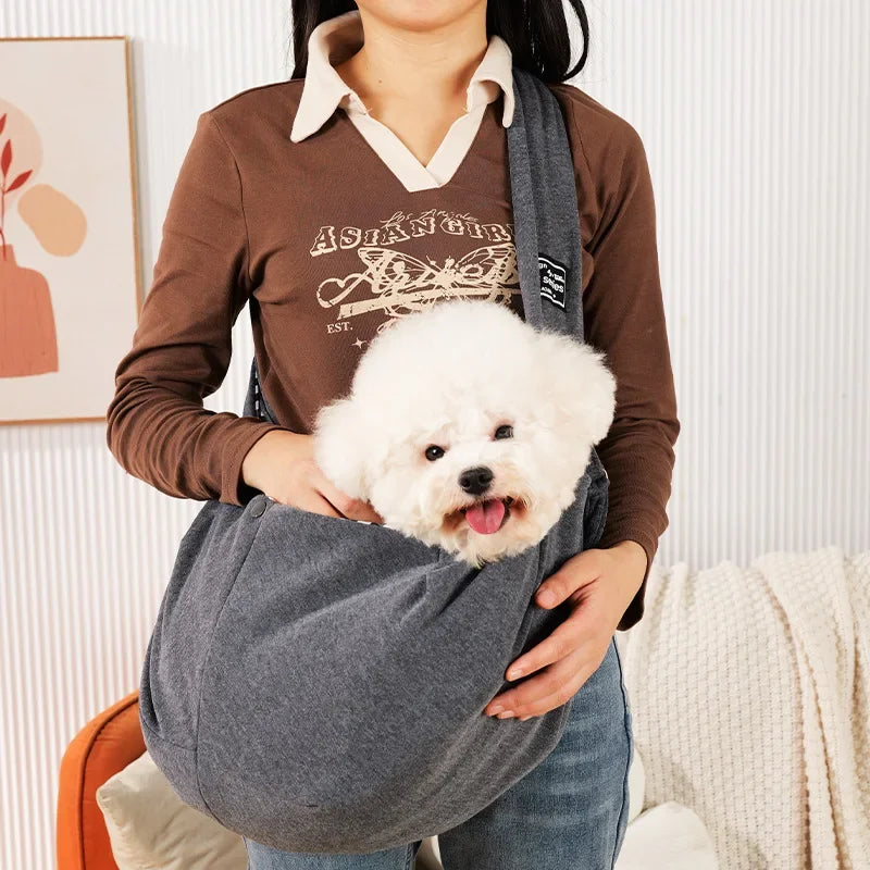 Comfortable Cat, Small Dog, and Pet Crossbody Shoulder Bag.