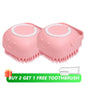 Pet Bath-Brush Silicone Shampoo Scrubber
