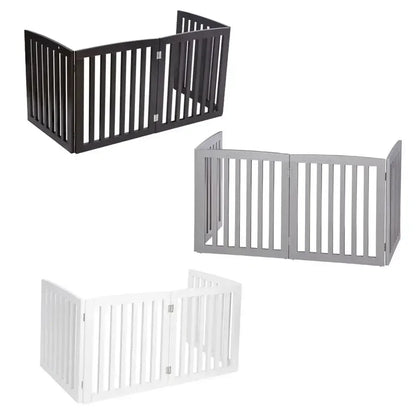 Dog Gate Safety Barrier Folding Pet Fence