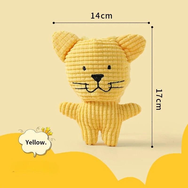 Plush Companion Dog Toys. Bite Resistant.