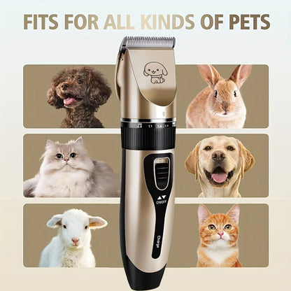 Pet-Hair, Precision Electric Trimmer Kit--Dogs, Cats, Rabbits, other Pets.