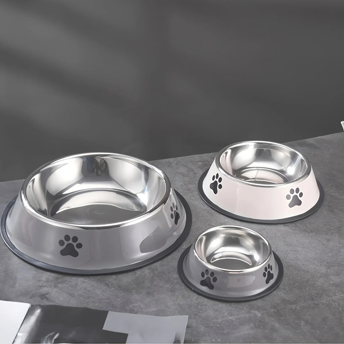 Stainless-Steel Pet Bowl For Food, Water, etc.
