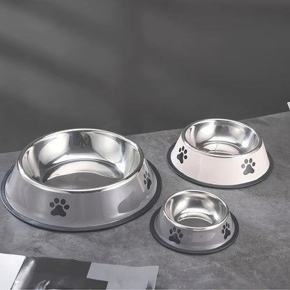 Stainless-Steel Pet Bowl For Food, Water, etc.