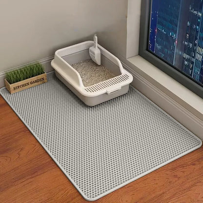 Cat Litter Mat Waterproof Double Layer Washable
