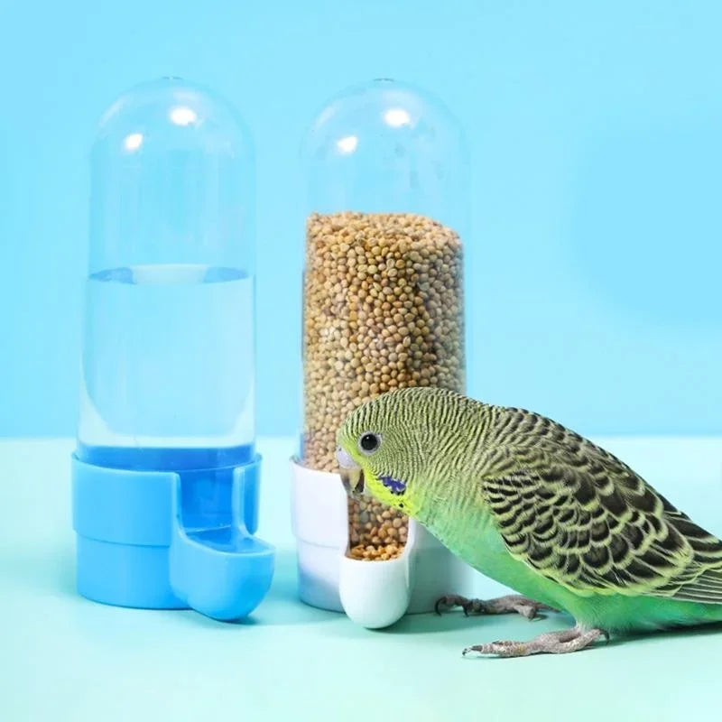Pet Feeder/Water Dispenser Cage Accessory.