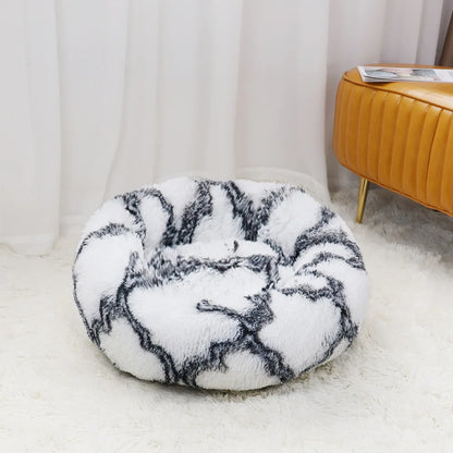 40-90cm Round Pet Bed for Cozy Sleeping