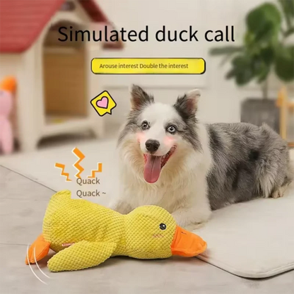 Dog Yellow Duck Toy