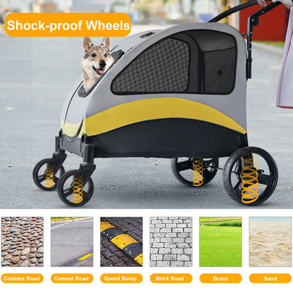 Portable Folding Stroller For Dogs