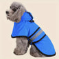 Adjustable Waterproof & Windproof Dog Raincoat. Medium & Large Dogs