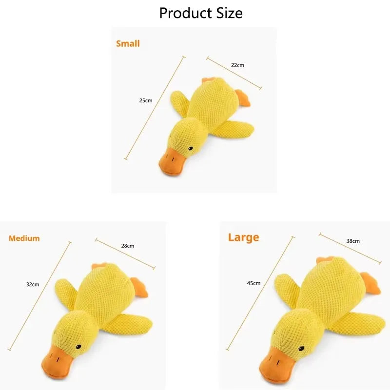 Dog Yellow Duck Toy