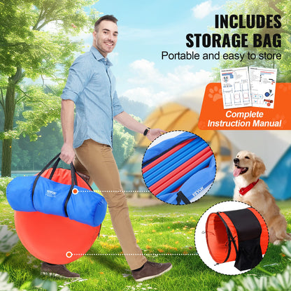 Dog Agility Training Equipment 5PCS Set With Bag