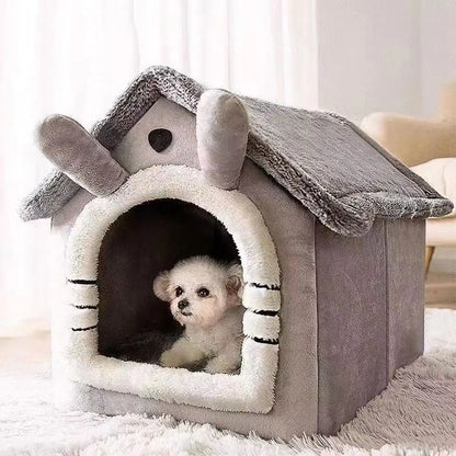 Indoor Warm Dog, Cat, & Pet House & Bed