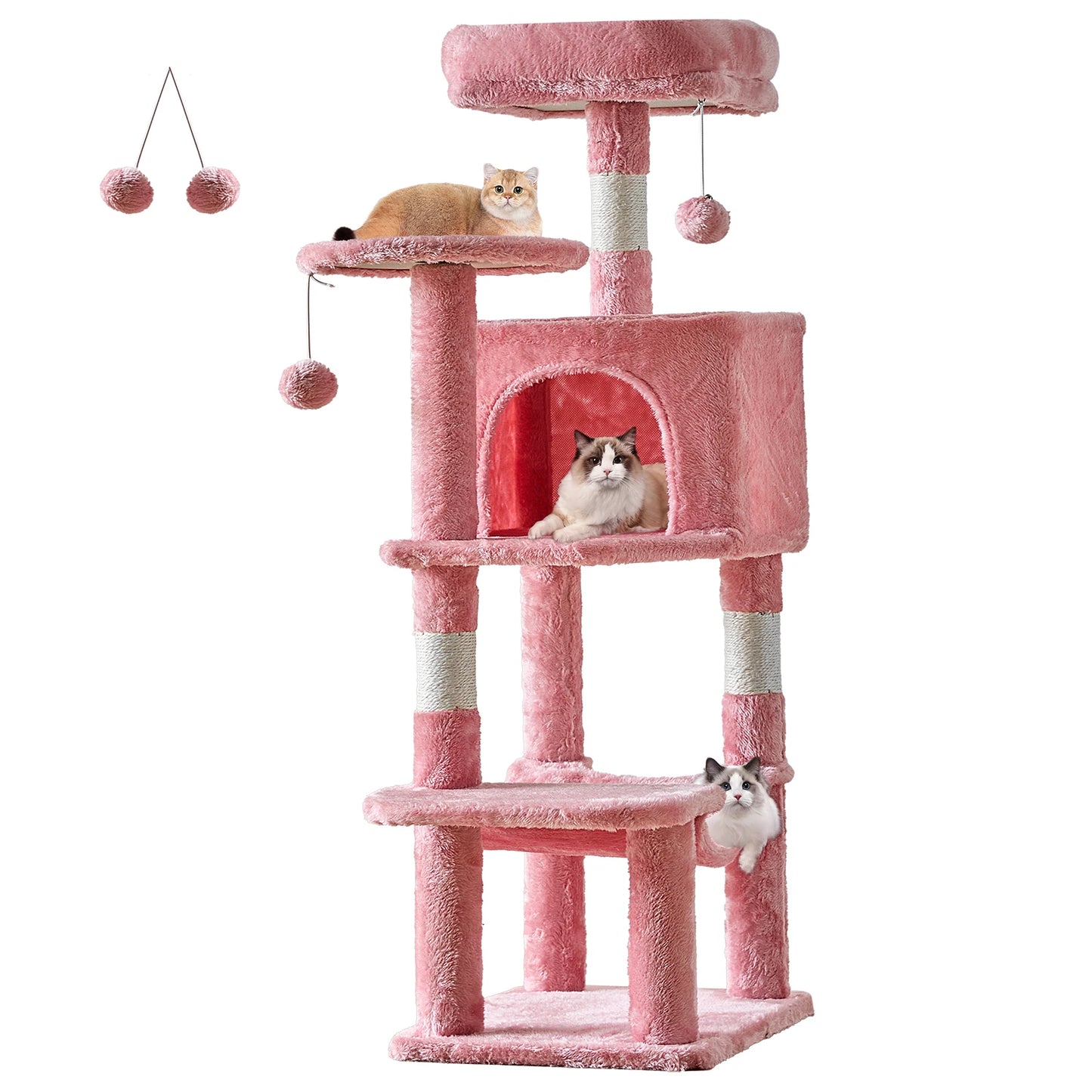 44In Cat Tree, Multi-Level, Cat Climbing Tower.