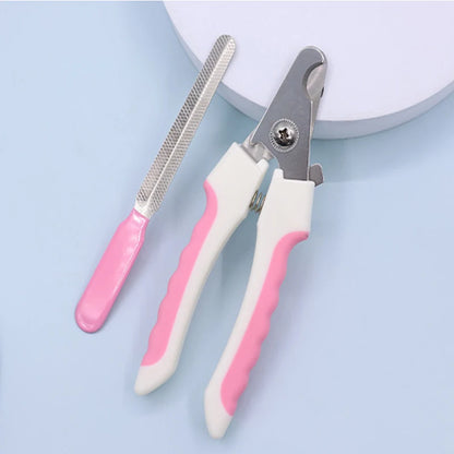 Pet Straight Handle Stainless Steel Nail Clipper