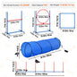 Dog Agility Training Equipment 5PCS Set With Bag