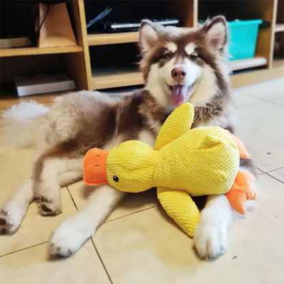 Dog Yellow Duck Toy