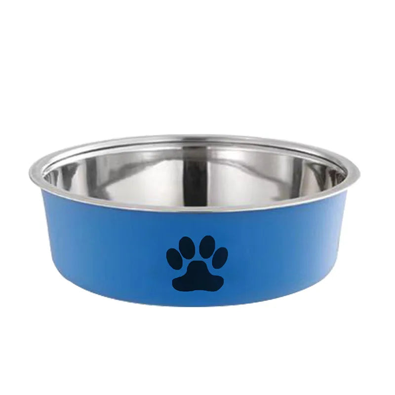 Stainless Steel Bowl with Non-Slip Rubber Base