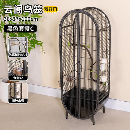 Indoor Parrot/Bird Cage With Large Door.