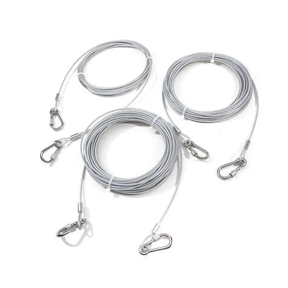 Double-headed Dog Tie Out Cable Leash