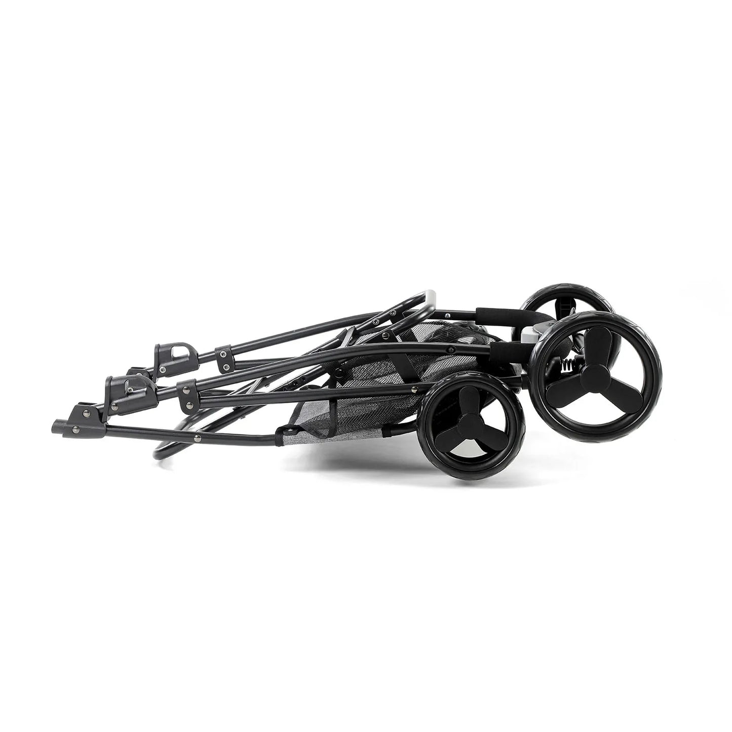 3-in-1 Folding Pet Stroller with Removable Carrier