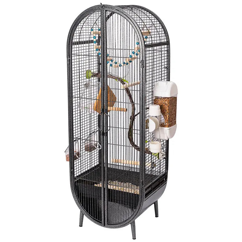 Indoor Parrot/Bird Cage With Large Door.