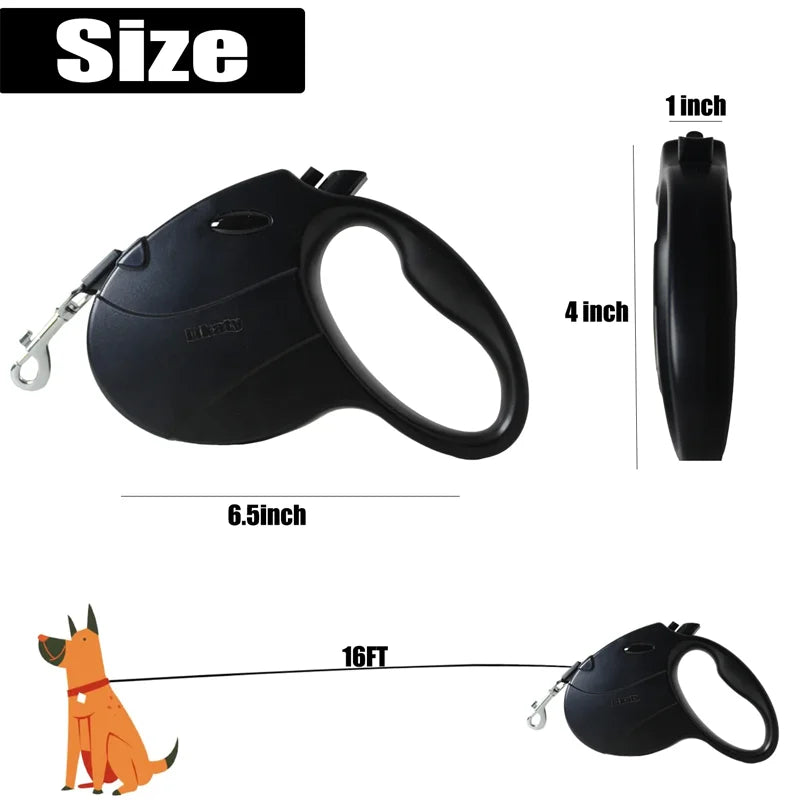 Automatic Retractable Dog & Pet Leash
