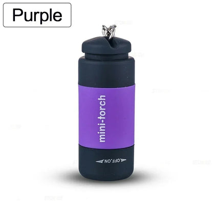 Pocket Keychain LED Rechargeable Flashlight