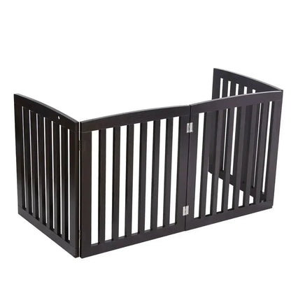 Dog Gate Safety Barrier Folding Pet Fence