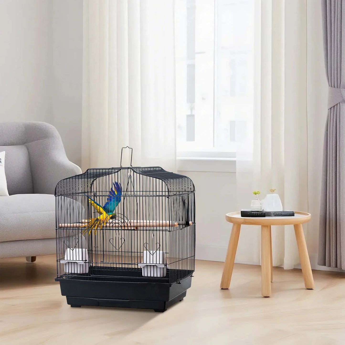 Bird Cage Travel Carrier For Small Parrots
