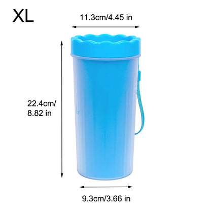 Paw & Foot Washing Cup With Silicone Brush