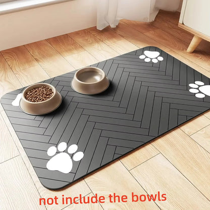 Absorbent, Waterproof Pet Feeding Mat