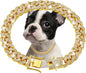 Gold Color, Luxury Pet Chain-Collar Necklace