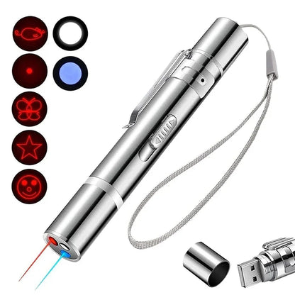 Cat Laser Pointer USB Rechargeable Toy