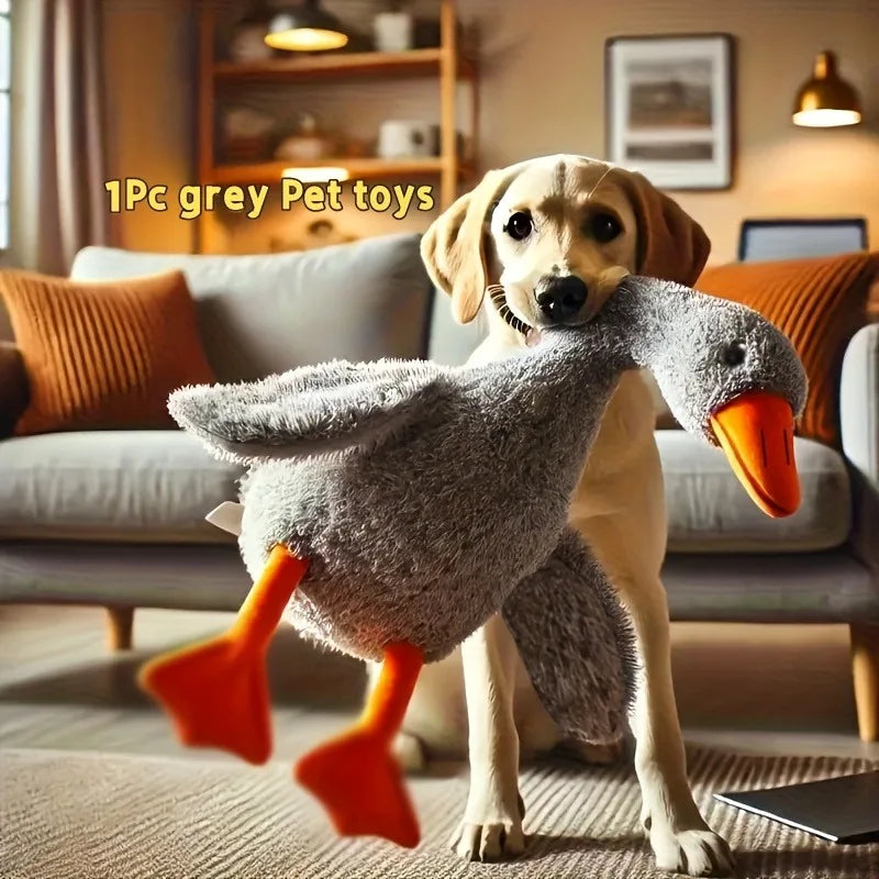 50cm Soft Colorful Duck Plush Toy. for Cats Dogs Relax Pet Companion Anxiety-Relieving Dog Buddy Energy Release Gift for Pets