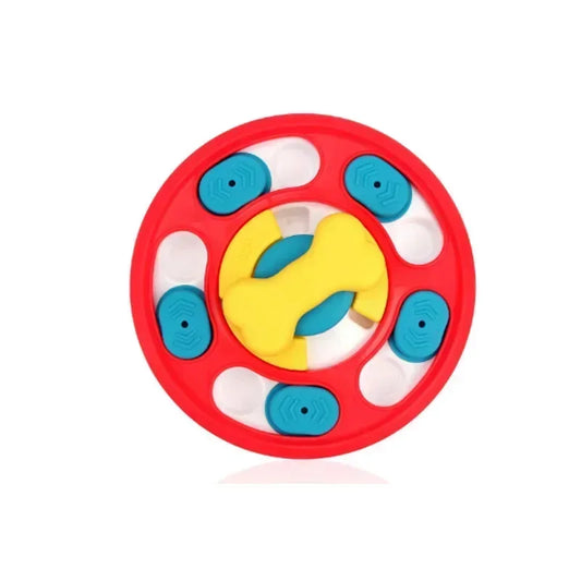 Dog Puzzle Toy, Interactive Slow-Feeder Game.