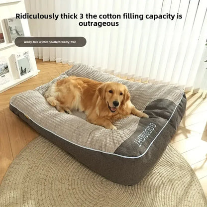 Extra Thick,  Orthopedic, Extra Large Dog Bed 47inch for Large Dogs, Orthopedic Dog Mat for Large Senior Dogs,Durable Kennel Cush