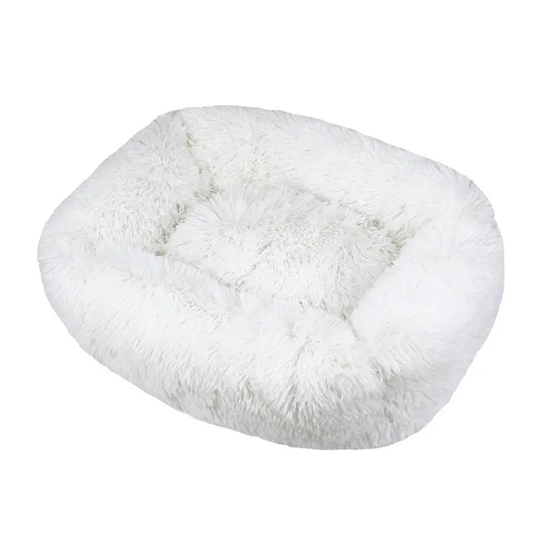 Luxury Dog Bed,  Square, Plush & Calming