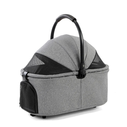 3-in-1 Folding Pet Stroller with Removable Carrier