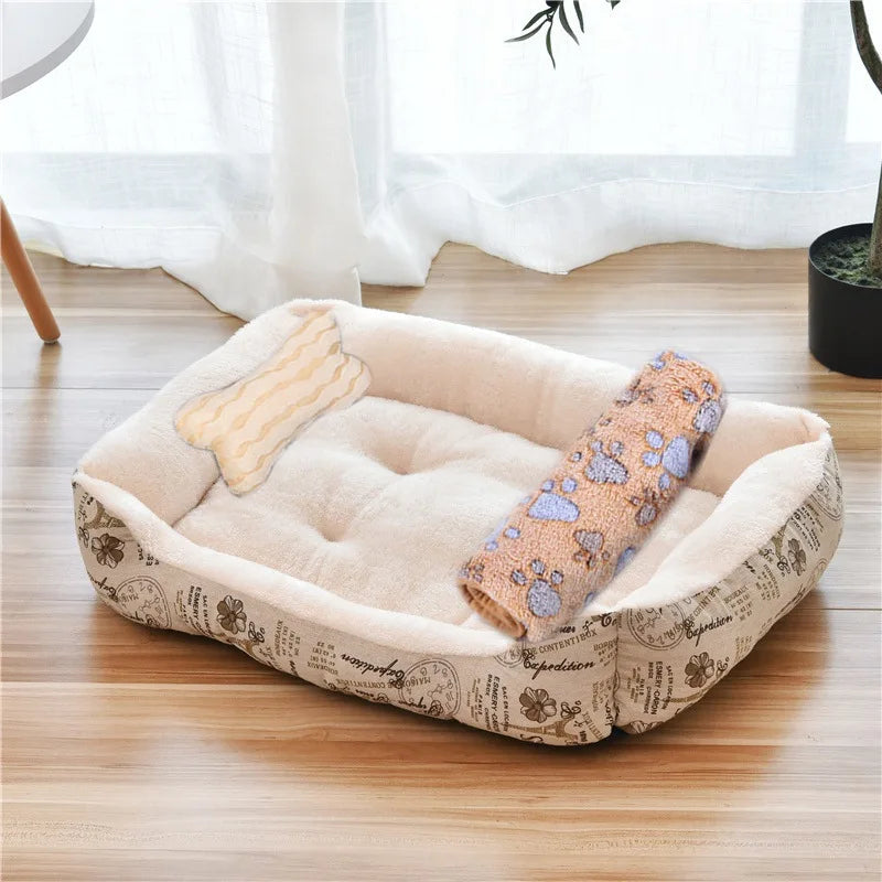 Warm, Dog & Pet Bed Nest