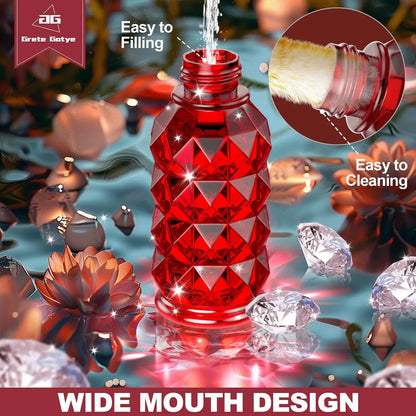 Glass Hummingbird Feeder, 25 Ounce with Perch