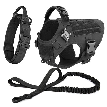 Large Dog Harness. Optional Collar & Leash