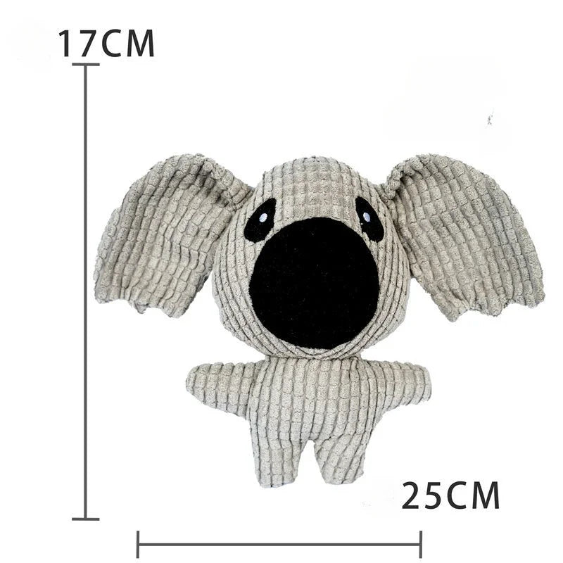 Plush Companion Dog Toys. Bite Resistant.